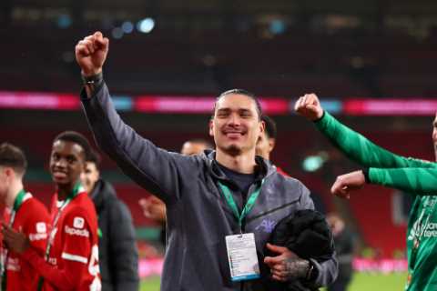 Liverpool Star Darwin Nunez a Strong Favourite for the Grand National After Wild Celebrations