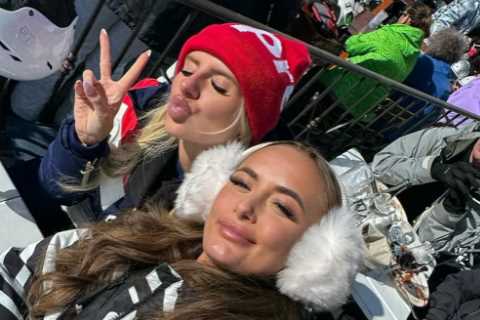 Love Island's Millie Court and Chloe Burrows share snaps of £683 a night ski trip