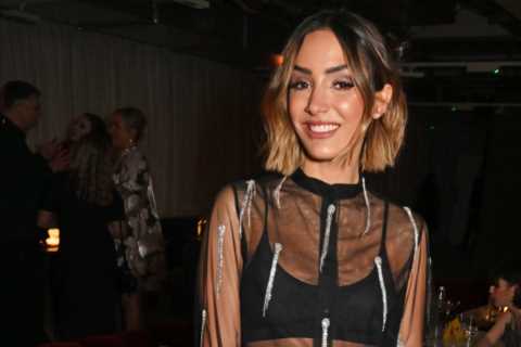 Loose Women Star Frankie Bridge Wows Fans in Sheer Dress at Brits After-Party