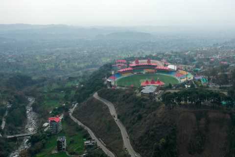 Inside the world’s highest cricket stadium ‘tailor-made for James Anderson’ where England stars..