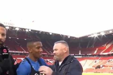 Ashley Young Walks Out of Live TNT Sports Interview After Joleon Lescott Quip Following Everton’s..