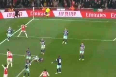 Arsenal Fans Spot 'Glitch in the Matrix' After Bizarre Celebration