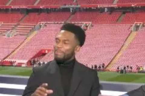 Fans Convinced Daniel Sturridge is Wearing a SEATBELT on Sky Sports for Liverpool vs Man City and..
