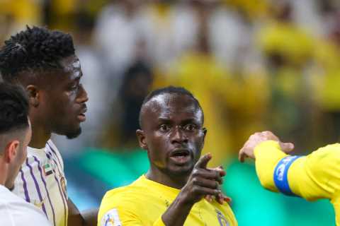 Shocking Moment as Sadio Mane Grabs Rival by THROAT During Tense Match