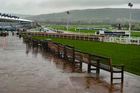 Cheltenham Racecourse Inspection Called Due to Waterlogged Track Amid Heavy Rain