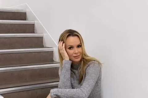 Amanda Holden Stuns in Daring Outfit