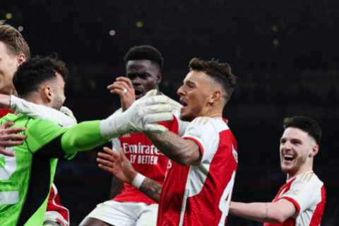 Arsenal Player Ratings: David Raya the Hero but William Saliba Shows Nerves in Champions League..