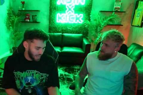 Love Island star Idris Virgo in heated feud with Adin Ross and Jake Paul