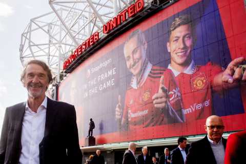 Sir Jim Ratcliffe Plans to Build 100,000-Seat Stadium for Manchester United