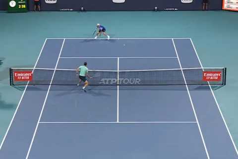 Furious Tennis Star Violates Rule, Throws Racquet in Rage