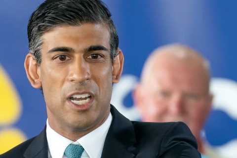 Rishi Sunak urged to get tough on human rights as poll puts Tories 21 points behind