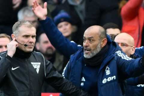 Nuno Espirito Santo Furious Over Nottingham Forest Points Deduction
