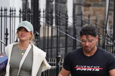 Georgia Harrison and Anton Danyluk's Romantic Edinburgh Getaway