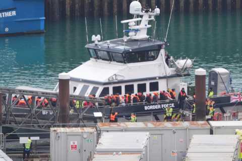 Record Surge in Small Boat Crossings on Easter Sunday