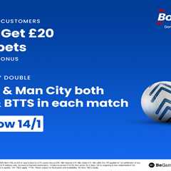 Arsenal and Man City Champions League special: Get £20 in free bets and £10 casino bonus with..