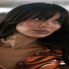 Maya Jama stuns in leather outfit for new Rimmel ad