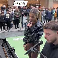 Proud Moment for Tina O'Brien as Daughter Scarlett Mesmerizes Shoppers with Singing Talent