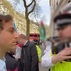 No10 Condemns Threat Against 'Openly Jewish' Man at Protest