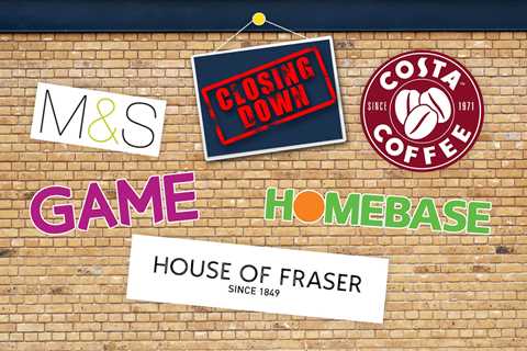 High Street Woes: 14 Stores Set to Close in April, Including M&S and Costa