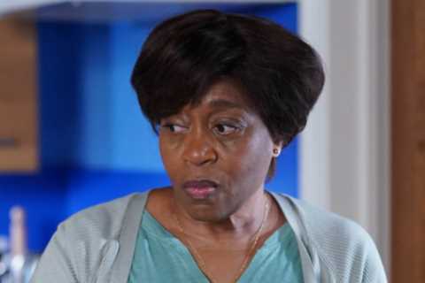 Yolande Trueman in Danger from Pastor Clayton in EastEnders