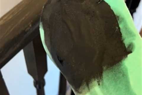 TikToker reveals dirt cheap painting hack using fake tan mitt - but there's a catch