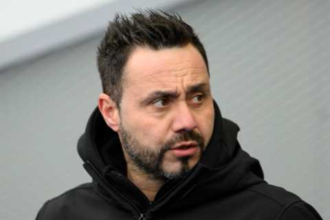Roberto De Zerbi ruled out of Liverpool boss running but could still quit Brighton this summer to..