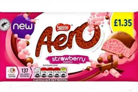 New Aero Strawberry Flavour Set to Hit Stores – Sweet Tooths Rejoice!