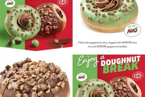 Nestle fans excited as Krispy Kreme launch new chocolate flavours