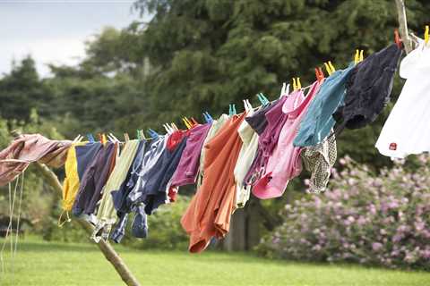 Save Money and Energy: How to Dry Clothes Outside All Year Round