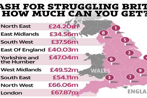 Thousands of households in line for £421million fund to cover essential costs