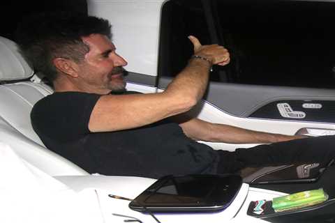 Simon Cowell Leaves Saturday Night Takeaway Party Amid Drama