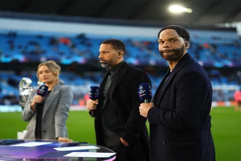 Laura Woods fans feel her pain as she covers Champions League clash