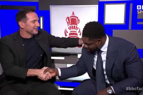 Frank Lampard receives apology from Micah Richards on live TV