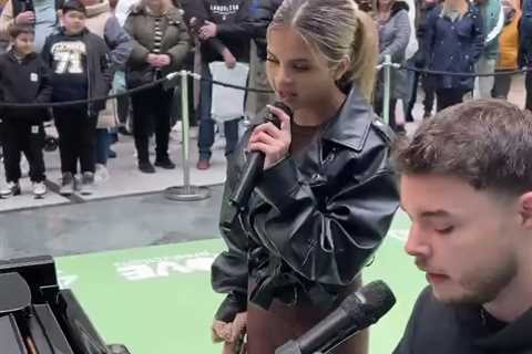 Proud Moment for Tina O'Brien as Daughter Scarlett Mesmerizes Shoppers with Singing Talent