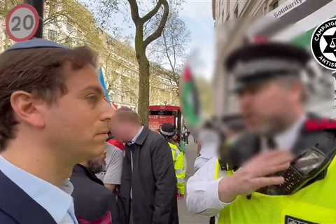No10 Condemns Threat Against 'Openly Jewish' Man at Protest