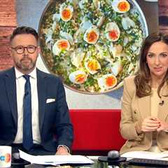 Sally Nugent apologizes to Carol Kirkwood on BBC Breakfast