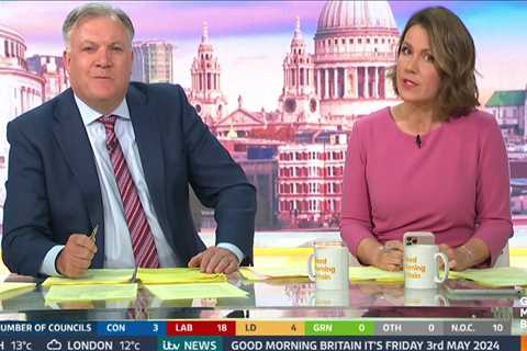 Good Morning Britain presenter shake-up as Susanna Reid steps in on her day off – sparking..