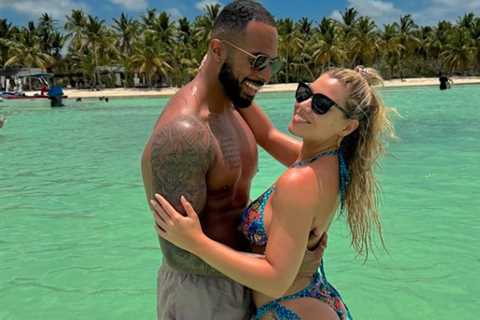 EastEnders Star Molly Rainford Stuns in Colourful Bikini on Romantic Getaway