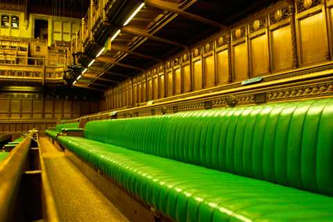 Taxpayers facing £150,000 bill to re-cover MPs' green benches at the House of Commons
