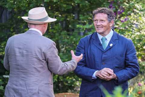 Monty Don Shrugs Off Chelsea Flower Show Backlash and Fans' Criticism as He Poses for Picture