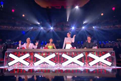 ‘Behave’, cry Britain’s Got Talent fans as Amanda Holden is accused of flirting with act