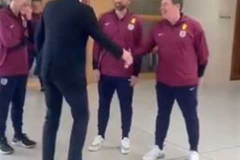 Prince William gives England team a royal send-off before Euro 2024