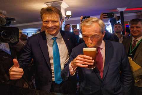 Nigel Farage's party promises tax cuts for 'white van man' as they brand Labour a 'caffe latte..