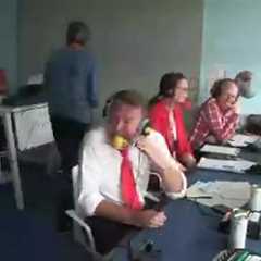 Watch Phil Tufnell struggle to contain himself as co-commentator mentions ‘bareback riding’ leading ..