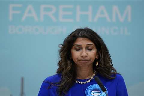 Tories warned of extinction unless they halt Nigel Farage's rise, says Suella Braverman