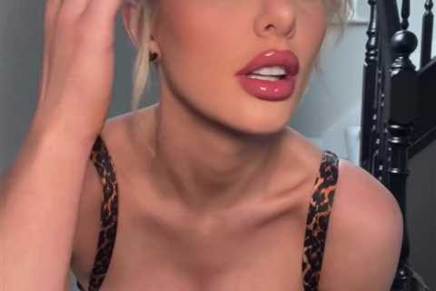 Helen Flanagan stuns in leopard print dress for Celebs Go Dating