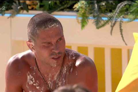 Love Island fans criticize 'violent' moment as star pies co-star