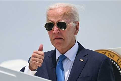 Joe Biden seen in public for the first time since dropping out of the 2024 election