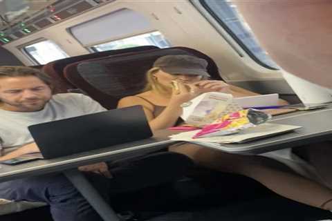 Train passengers amazed by 'stunning' Hollywood star en route to Edinburgh