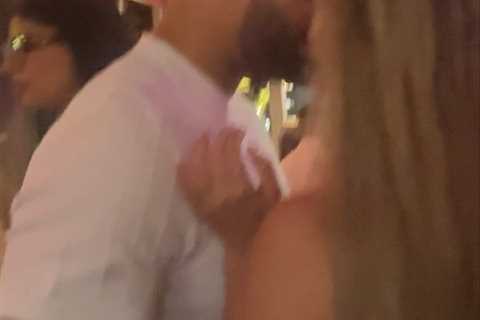 Love Island Star Tiffany Spotted Cuddling Casa Amor Star at Boozy Party